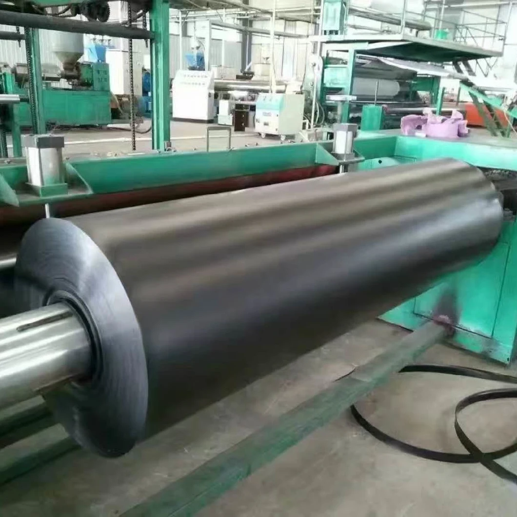 مقاومة للتآكل PVC غشاء أرضي بطانة قوة الشد العالية 0.8 مم إلى 2 مم 0