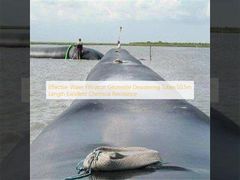 أنابيب تجفيف جيوتكستايل لتصفية المياه الفعالة بطول 50.5 متر مقاومة كيميائية ممتازة