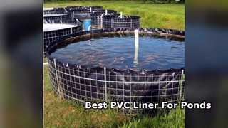 سطح أملس PVC غشاء أرضي بطانة سماكة 0.2 ~ 3 مم لتغذية أسماك الروبيان