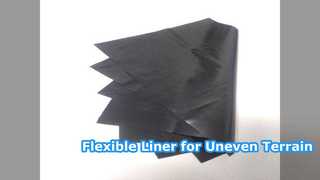 غشاء أرضي مرن LLDPE LDPE للتضاريس غير المستوية