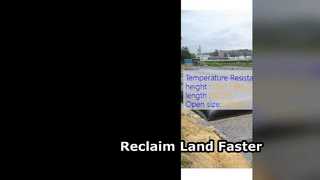 أنابيب نزح المياه المموهة للاستصلاح