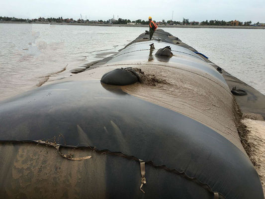 أكياس إزالة المياه المخصصة للمنسوجات الجيولوجية حلول الأقمشة الثقيلة لإنقاذ المياه الفعالة في الهندسة المدنية والتعدين