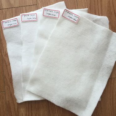 أدوات الحيوانات الأليفة / PP Staple / Short Fiber Needle Punched غير المنسوجة Geotextile لتحقيق الاستقرار المؤقت في طريق الوصول