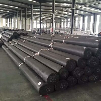 غشاء جيوممبرين HDPE بقوة شد ≥ 15 ميجا باسكال، عرض من 1 إلى 12 مترًا، مؤشر أكسجين ≥ 30%، غشاء متين مقاوم للماء