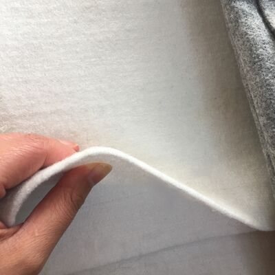 أدوات الحيوانات الأليفة / PP Staple / Short Fiber Needle Punched غير المنسوجة Geotextile لتحقيق الاستقرار المؤقت في طريق الوصول