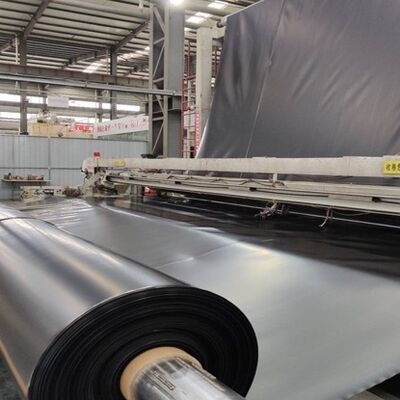 بطانة جيوممبرين HDPE بسماكة 1.5 مم مع مقاومة كيميائية متخصصة لوسادات ترشيح الركام في التعدين