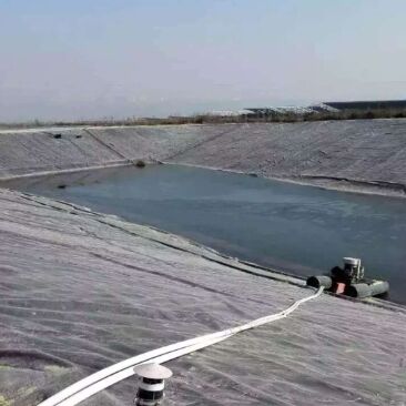 غطاء الغشاء الجوي HDPE الآمن للأسماك لمحطات الري الزراعية في البرك