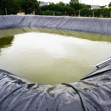 غطاء الغشاء الجوي HDPE الآمن للأسماك لمحطات الري الزراعية في البرك
