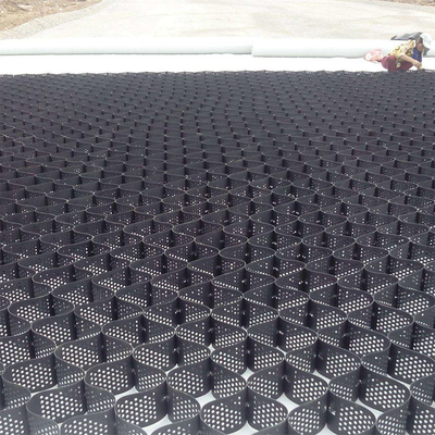 مثقب مثقب الأسود الأخضر HDPE جيوسيل الحصى