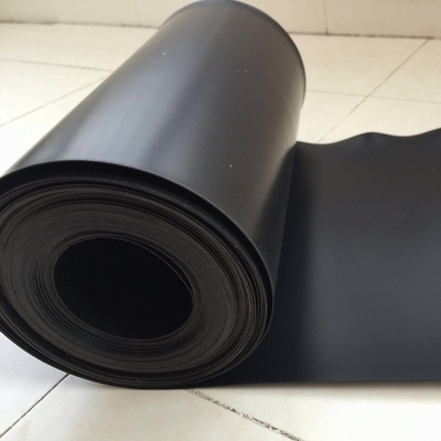 مقاومة للتآكل PVC غشاء أرضي بطانة قوة الشد العالية 0.8 مم إلى 2 مم
