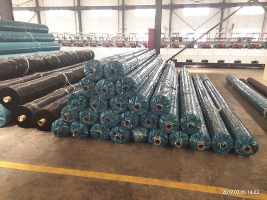 150-50kn نسيج جيوتكستايل منسوج 320gsm مقوى بقوة عالية