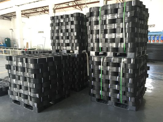 مساحة لحام 330mm HDPE Geocell مع سطح نسيج ناعم أو نوع عسل يلبي معايير GB مثالية لتطبيقات تعزيز الأرض