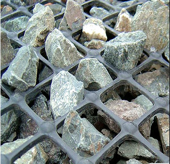 50kn-50kn المقاوم للقلي أسفلت الطريق القاعدة PP Bi-axial Geogrid