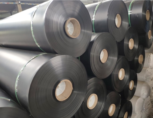 أسود بطانة غشاء أرضي EPDM PVC مضاد للشيخوخة 1 مم بطانة بركة السمك