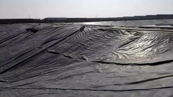 غشاء أرضي HDPE مقاوم للماء تحت الأرض لطمر النفايات 4 مم