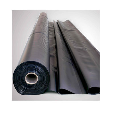 محتوى الكربون الأسود 2.0-3.0 في المئة HDPE Geomembrane Liner سمك 0.1-3.0mm مقاومة الثقب 20N مناسب للتطبيقات الصناعية