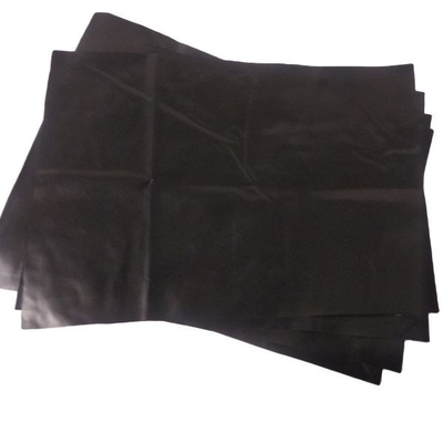 0.75mm مزرعة بركة HDPE غشاء أرضي بطانة مقاومة للأشعة فوق البنفسجية 1.25 مم 2.5 مم