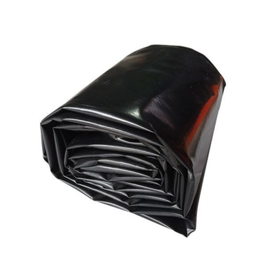 0.2 مم 2 مم HDPE غشاء أرضي خزان 100 متر لكل لفة ضمن عرض 12 مترًا