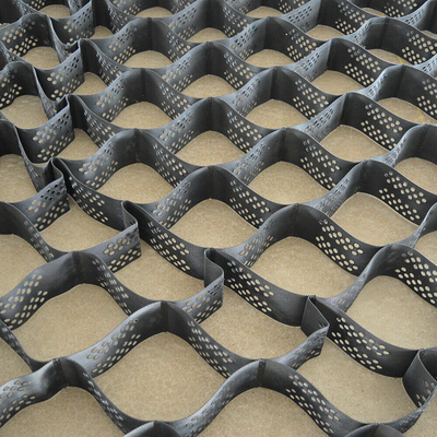 عالية الكثافة البولي ايثيلين HDPE Geocell في طرق البناء
