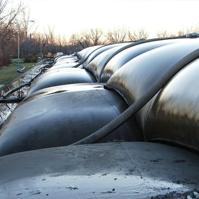 أنابيب تجفيف جيوtextile بطول مخصص لتجفيف حمأة الصرف الصحي حجم فتحة 0.2-0.8 مم مخصص