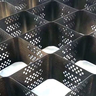 الصين أكبر HDPE Geocell المصنعة دعم تحميل التربة استقرار الخلايا الجغرافية