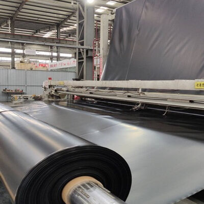 HDPE/LDPE/EVA HDPE Geomembrane Liner مع مقاومة للماء ومقاومة الشيخوخة لفائف السدود والبرك